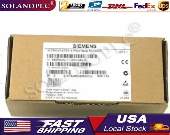 Частотный преобразователь 6SE6400-1PB00-0AA0 1 STÜCK NEUER SIEMENS MICROMASTER P
