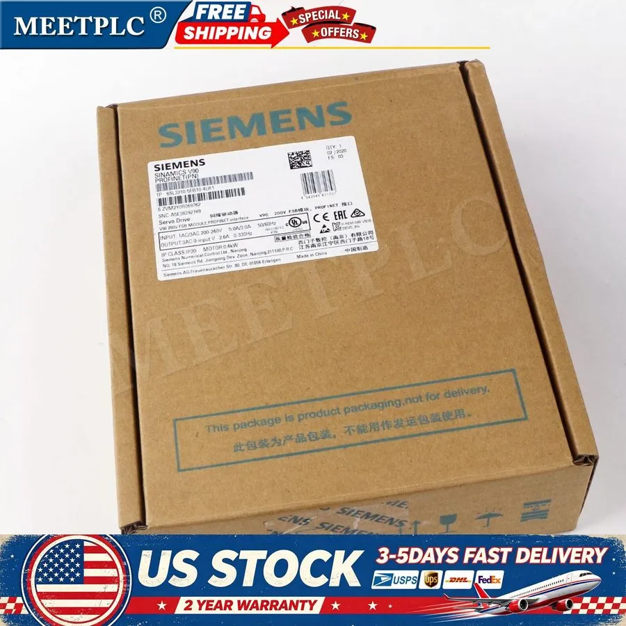 Частотный преобразователь Siemens SINAMICS V90 6SL3210-5FB10-4UF1