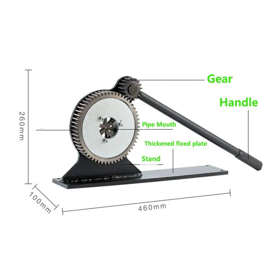 Трубопроводная арматура 0.3"-1.25" 8-Teeth Manual Hydraulic Crimping Machine Tub
