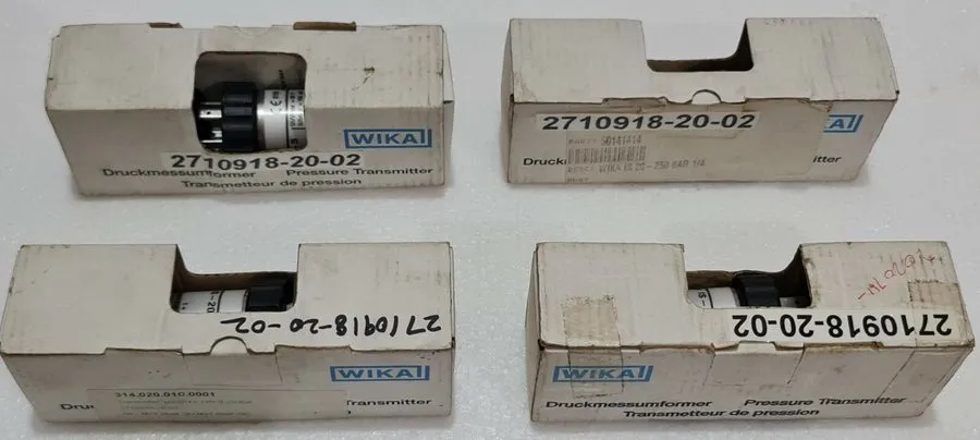 Датчик давления Wika IS-20-S 5000psi Pressure Transmitter 52744997 4-20mA 10-30V