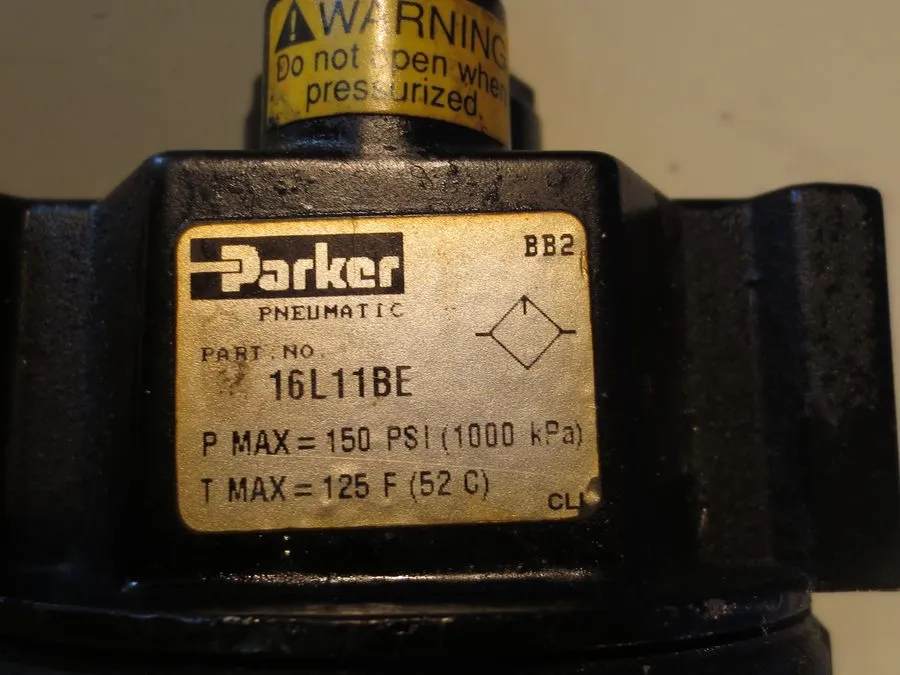 Лубрикатор PARKER, PNEUMATIC LUBRICATOR, 16L11BE, 1/2 NPT