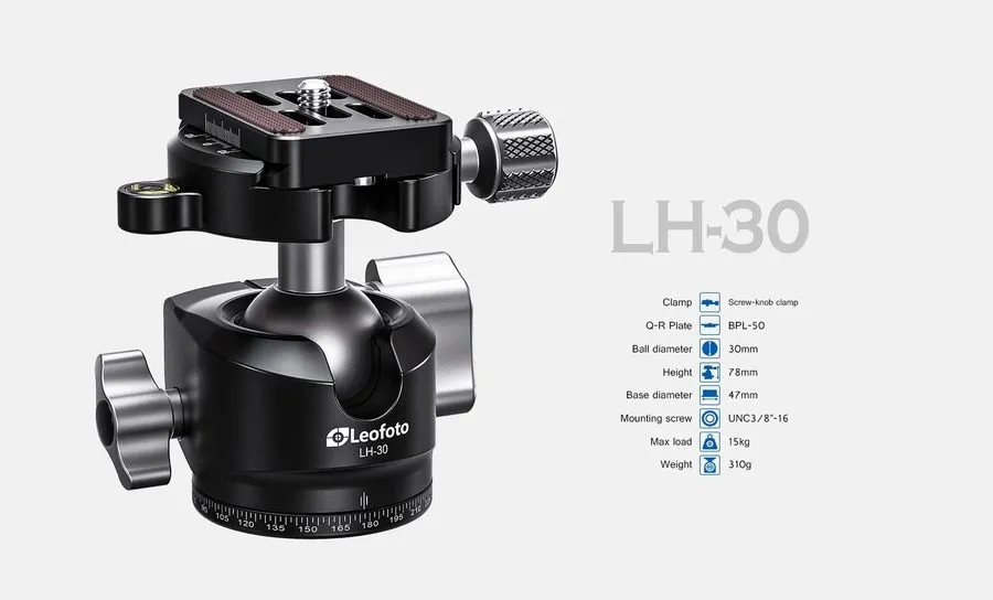 Оборудование видеонаблюдения Leofoto LS-254C X Version Ranger Series Tripod+LH-3