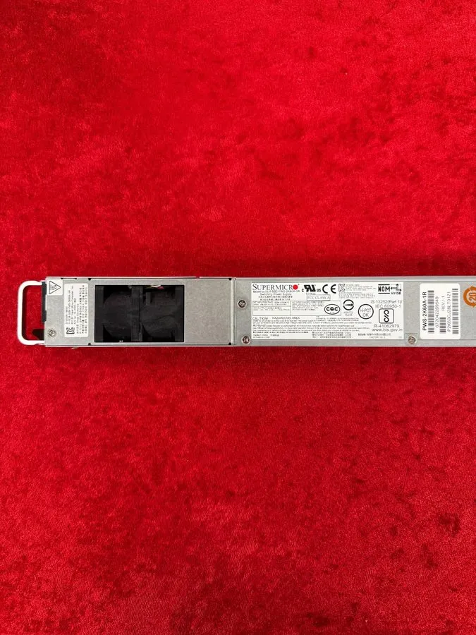 Блок питания Supermicro 740W 80-Plus Platinum 1U Server Switching Power Supply P