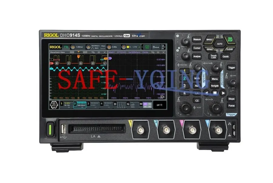 Осциллограф RIGOL DHO914S DIGITAL OSCILLOSCOPE 125MHz, 1.25GSa/s, 4ch, 16 dig. c