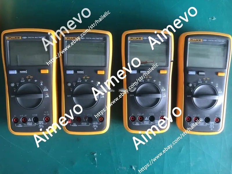 Мультиметр Fluke digital multimeter 15B+instrument automatic range AC/DC 1000V v