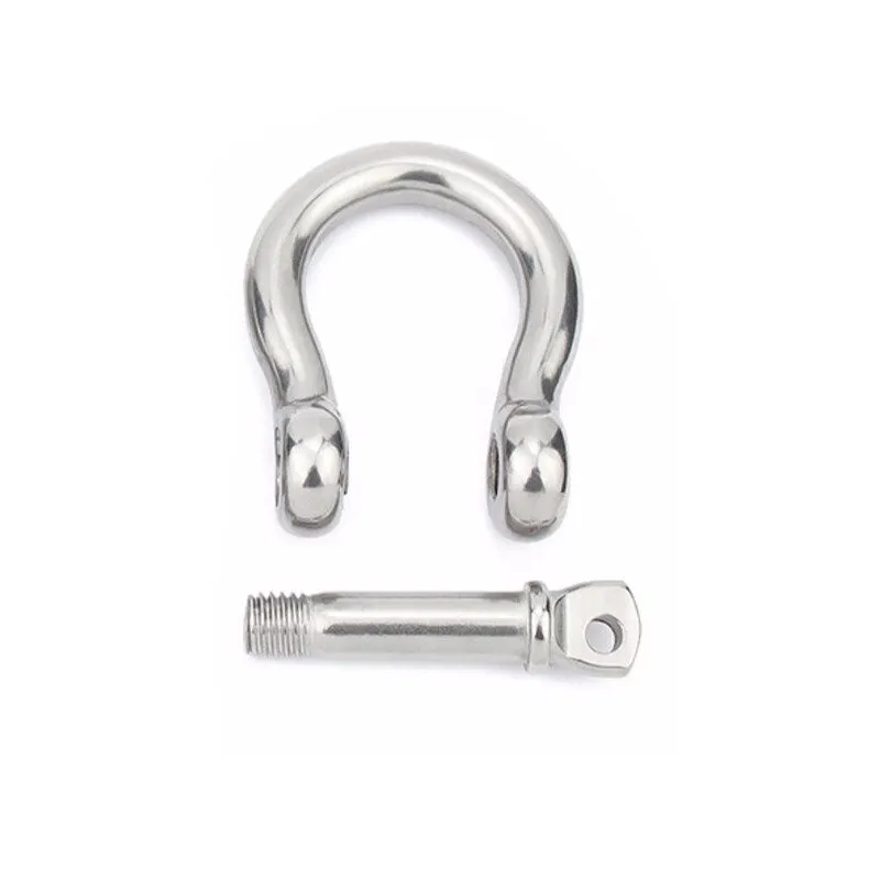 Такелажная скоба Bow Shackle Lifting Towing Connect Rigging Buckles 304 Stainles — фото лота 3