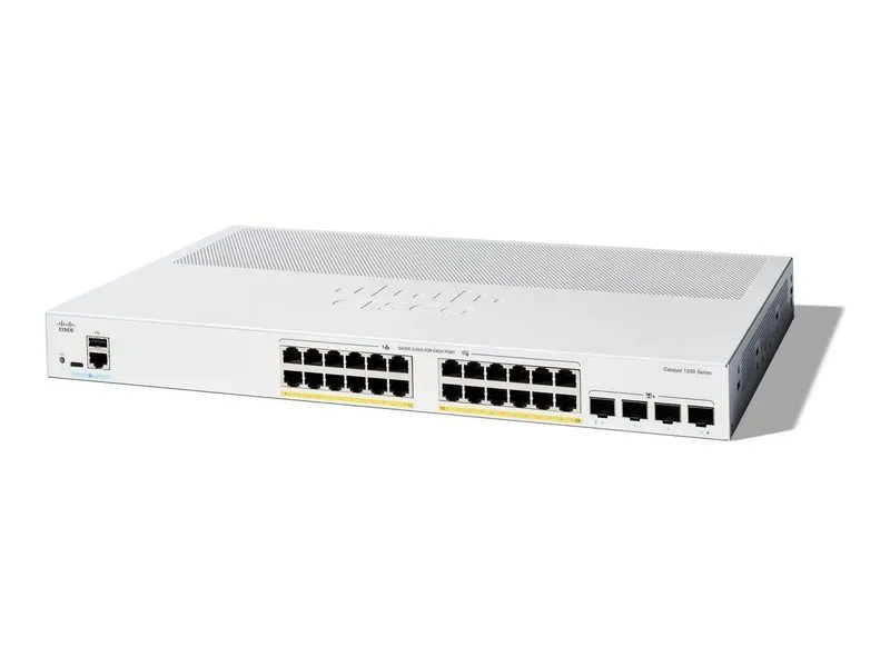 Коммутатор CISCO C1200-24P-4X 24-port PoE+ Gigabit Switch 10G 4SFP / Express