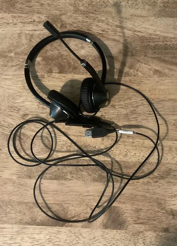 IP-телефон Jabra UC Voice 750 HSC012 USB Wired Headset Office Headphones