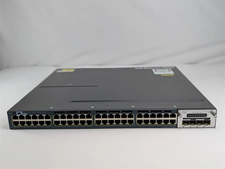 Коммутатор Cisco WS-C3560X-48P-L Standalone 48 Port PoE+, with Dual AC 715W and 