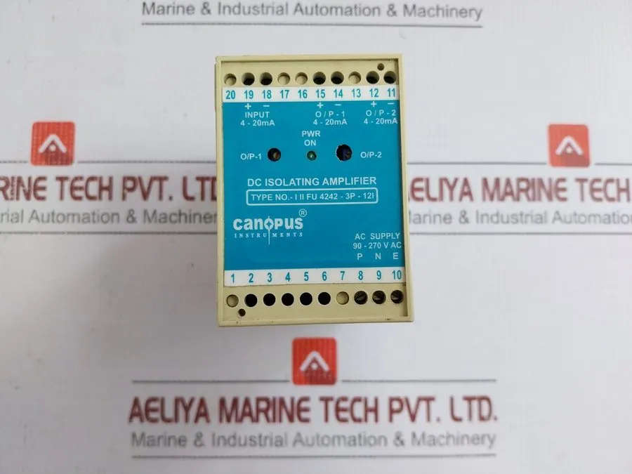 Датчик CANOPUS INSTRUMENTS I II FU 4242-3P-12I DC Isolating Amplifier