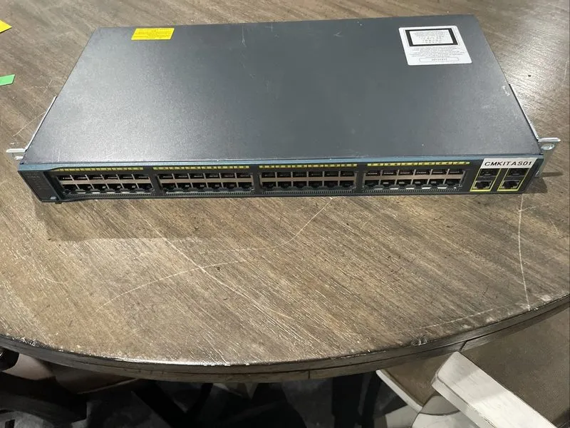 Коммутатор Cisco Catalyst 2960 Series WS-C2960-48TC-L V05 48-Ports Switch