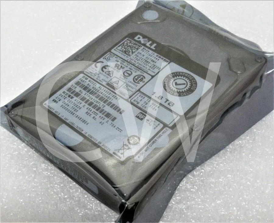 Жёсткий диск Dell 2TRM4 1.8TB 10K SAS 12G 2.5" HDD AL14SEB18EQY 1 Year war 02TRM