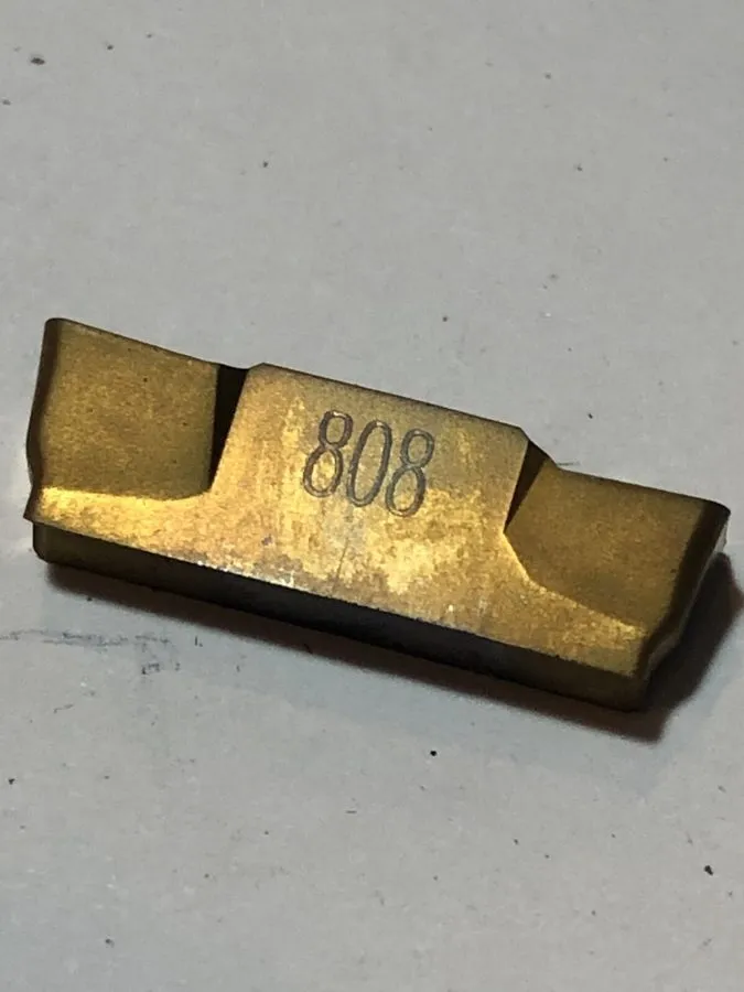 Режущий инструмент ISCAR GRIP 476-080Y IC808 GROOVING INSERT — фото лота 1