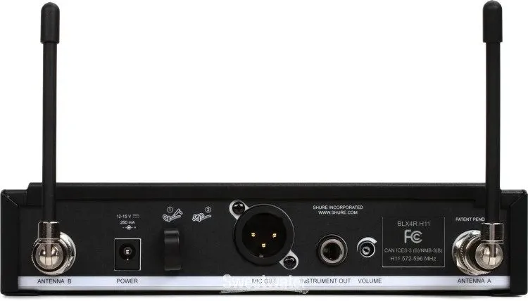 Радиосистема Shure BLX14R/SM35 Headset Wireless Microphone System, H11 Band — фото лота 1