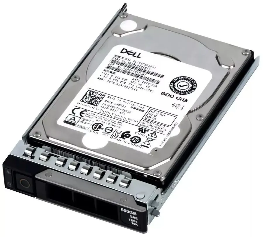 Жёсткий диск 04WX8Y Dell 600GB SAS 2.5 10K 12G 4WX8Y AL15SEB060NY SAS 1000rpm Ha