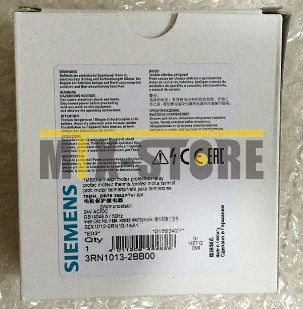 Реле защиты Siemens 3RN1013-2BB00 24 AC/DC Motor protection Relay