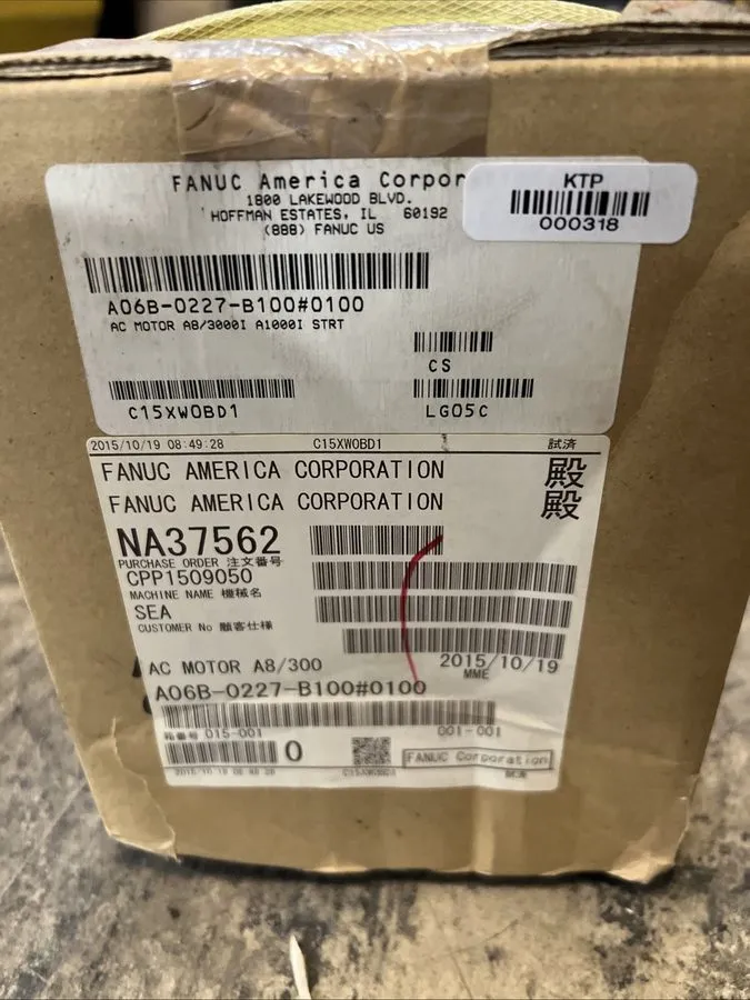 Серводвигатель Fanuc A06B-0227-B100 AC Servo Motor FNIP — фото лота 2
