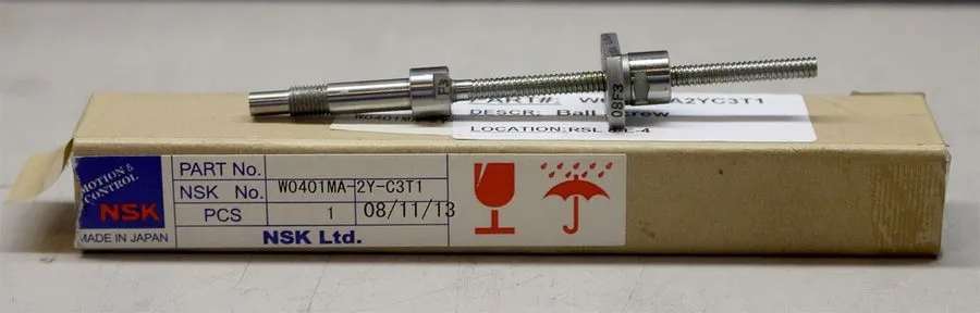 Шарико-винтовая передача NSK Bearing Ltd. W0401MA-2Y-C3T1 Ball Screw Linear Asse — фото лота 2
