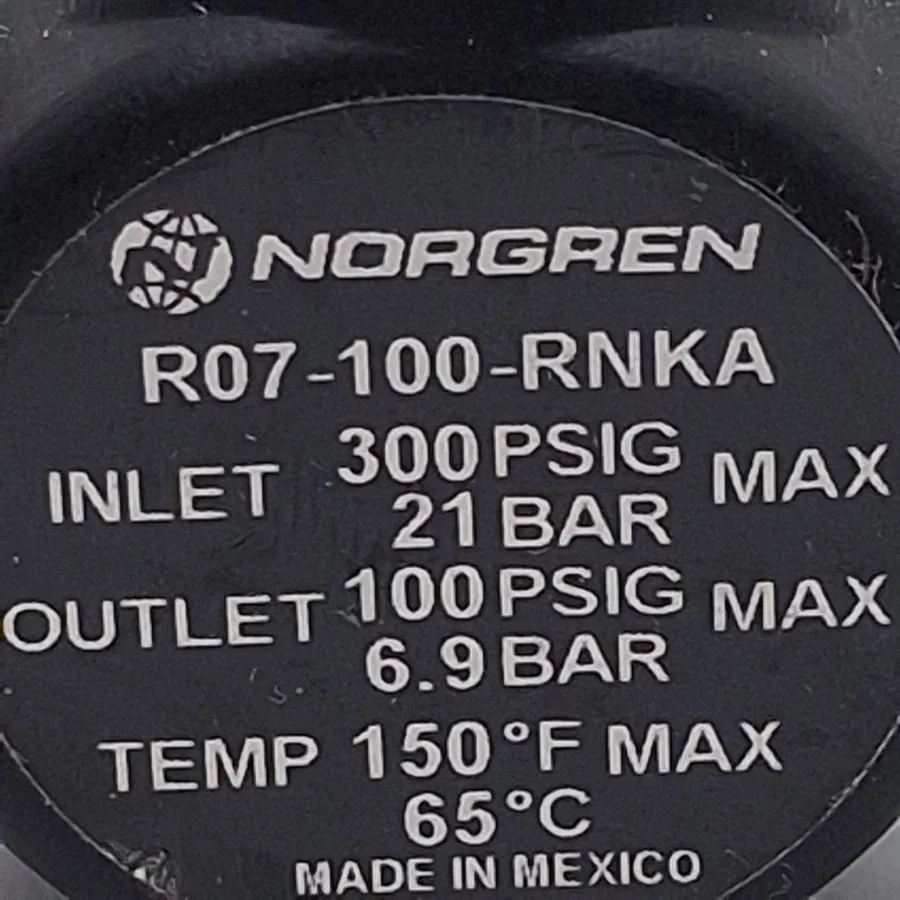Регулятор давления Norgren R07-100-RNKA Pneumatic Regulator, In: 300psi, Out: 10