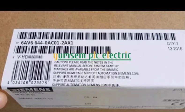 Панель оператора 6AV6644-0AC01-2AX1 SIEMENS HMI TOUCH PANEL DISPLAY