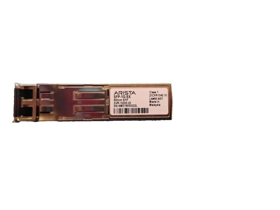 Трансивер Arista SFP-1G-SX 1GE-SX XVR-00005-02 850nm 500m over MMF transceiver