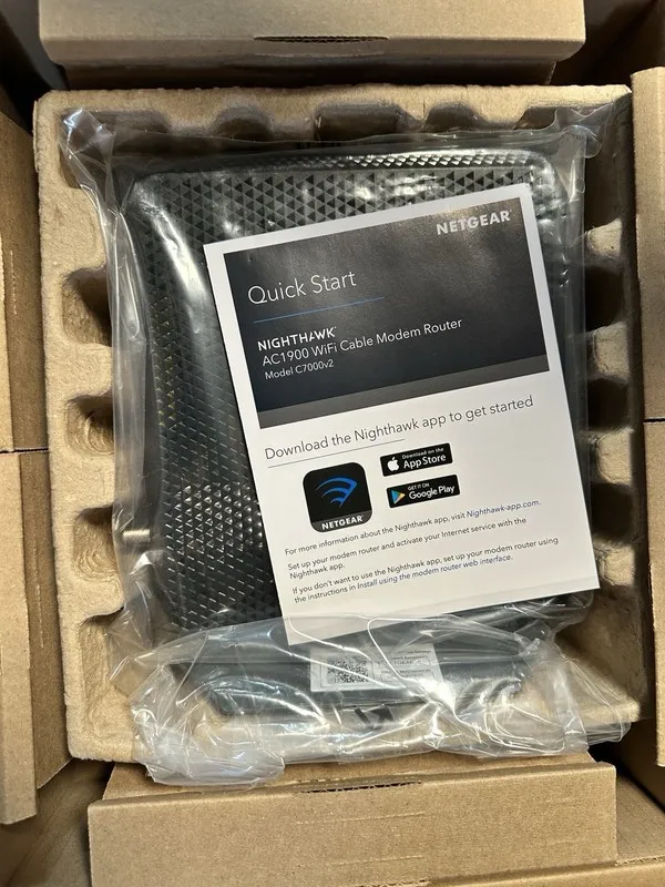 Маршрутизатор NETGEAR C7000-1AZNAS Modem and Router — фото лота 1