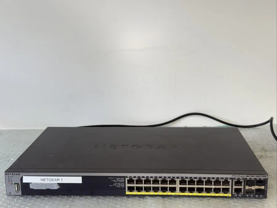 Коммутатор Netgear ProSafe M4100-26G PoE 26 Port Gigabit PoE Managed Switch
