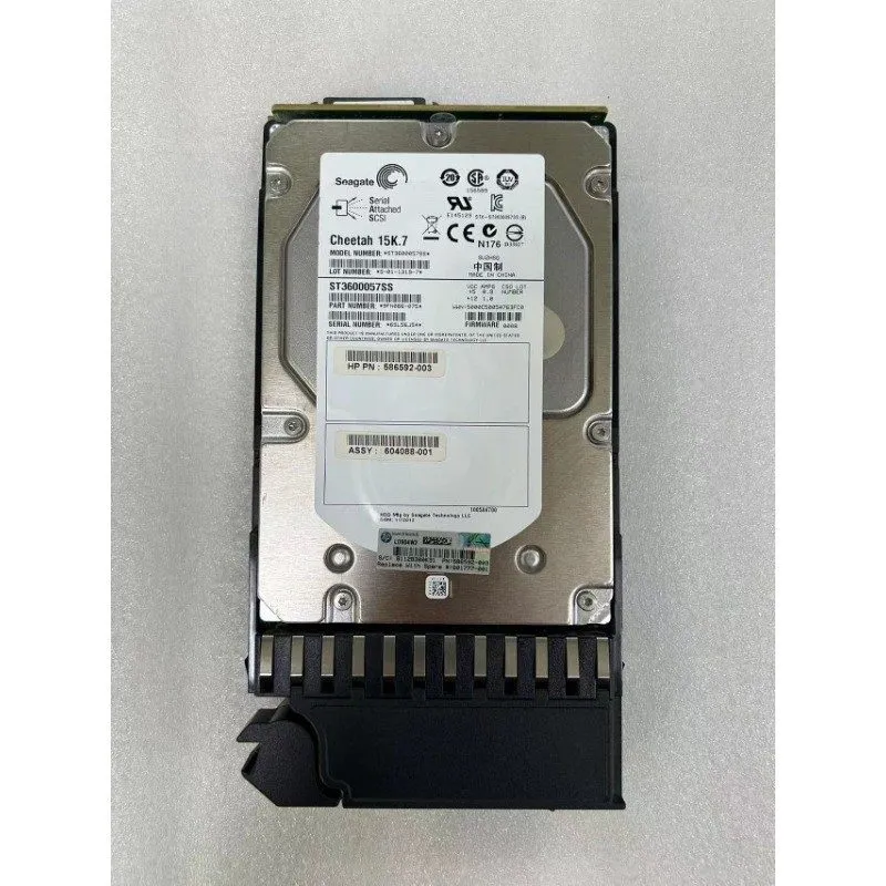 Жёсткий диск HP MSA2000 P2000 AP860A 601777-001 600GB SAS 15K 3.5" LFF Hard Driv