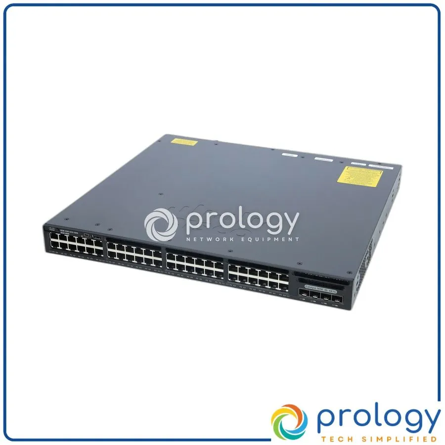 Коммутатор CISCO WS-C3650-48TS-L 48 Port 10/100/1000 Ethernet 4x1G 1XPS Network 