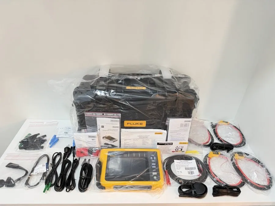 Анализатор FLUKE 1777 POWER QUALITY ANALYZER CALIBRATED 2027 — фото лота 1