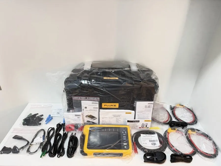 Анализатор FLUKE 1777 POWER QUALITY ANALYZER CALIBRATED 2027 — фото лота 2
