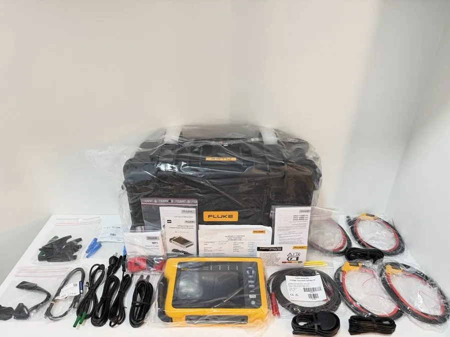 Анализатор FLUKE 1777 POWER QUALITY ANALYZER CALIBRATED 2027 — фото лота 4