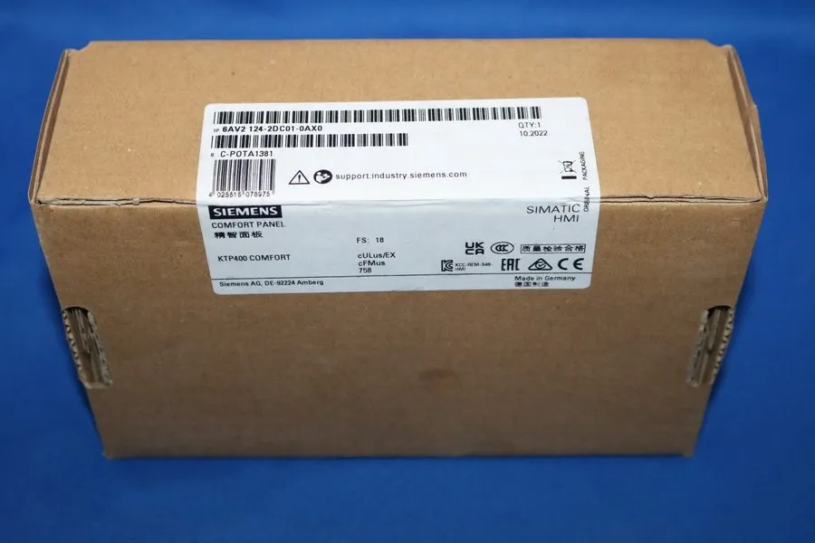 Панель оператора 6AV2 124-2DC01-0AX0 Siemens HMI KTP400 Comfort Panel 6AV2124-2D