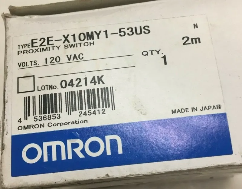 Датчик приближения OMRON Proximity Switch E2E-X10MY1-53US Sensor