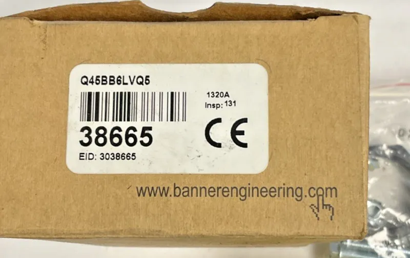 Фотоэлектрический датчик BANNER Q45BB6LVQ5 PHOTOELECTRIC SENSOR 10-30VDC