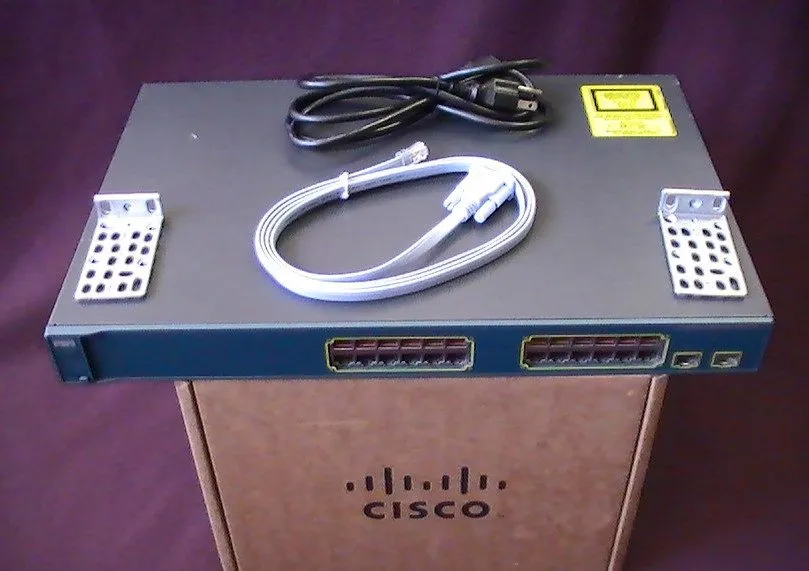 Коммутатор Cisco WS-C3560-24TS-S 3560 Switch 12.2 Adv IP K9 CCNA CCNP