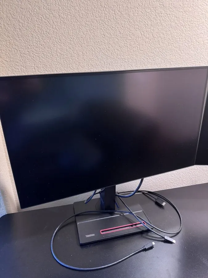 Док-станция LENOVO ThinkVision P27H-20 27" Flat Panel LCD Computer Monitor