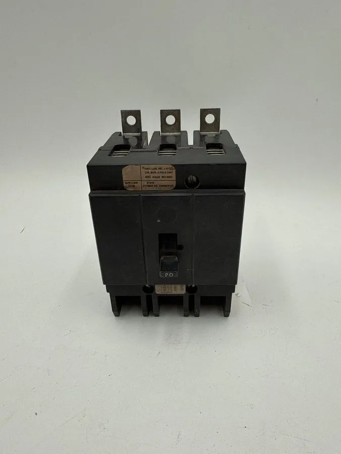Автоматический выключатель CUTLER HAMMER GHB GHB3020 3 POLE 20 AMP 480V CIRCUIT