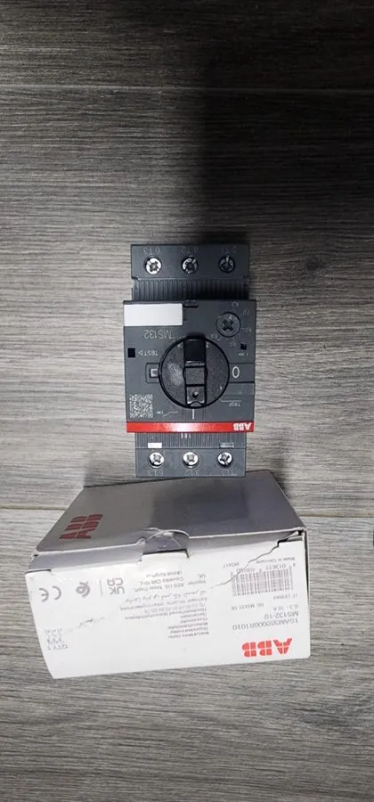 Автоматический выключатель ABB MS132-10 (6.3-10A) Motor Protection Circuit Break — фото лота 2