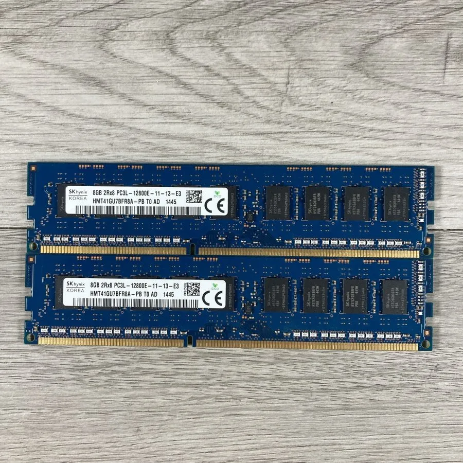 Модуль памяти 16GB (2x8GB) SK Hynix DDR3L ECC REG Server RAM PC3L-12800 1600MHz