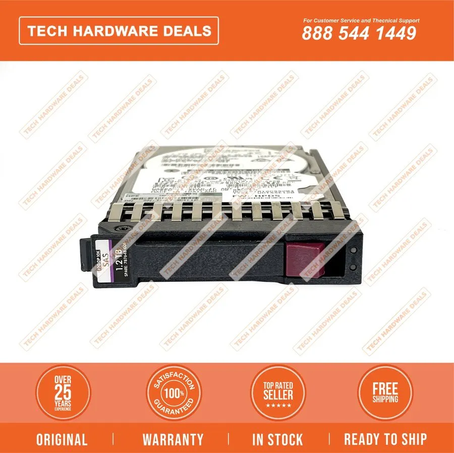 Жёсткий диск HPE J9F48A 787648-001 MSA 1.2TB 10K 12G 2.5 SAS DUAL PORT HDD HARD 