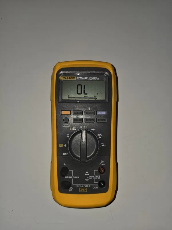 Мультиметр Fluke 87V-MAX True RMS Digital Multimeter with built-in thermometer — фото лота 1