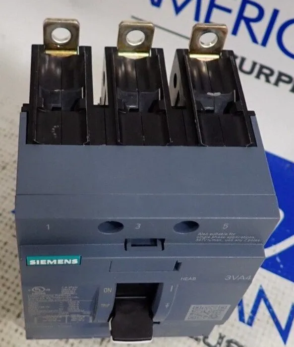 Автоматический выключатель Siemens 3VA4120-6ED34-0AA0 20 Amp 600Y/347 VAC 3 Pole