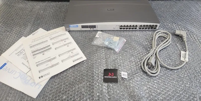 Коммутатор HEWLETT PACKARD J3295A PROCURVE 10/100 24-PORT ETHERNET HUB SHIP