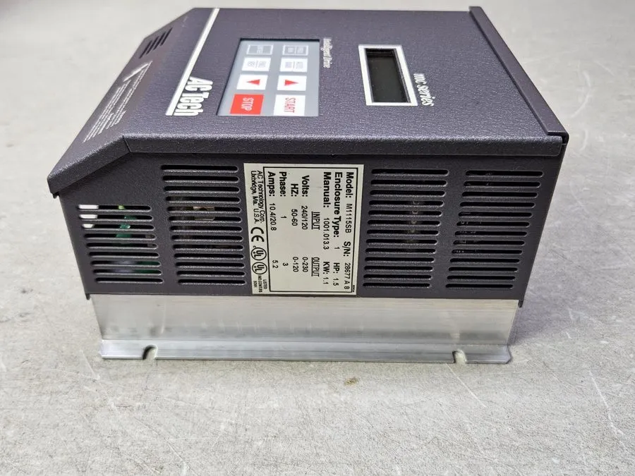 Частотный преобразователь Lenze AC Tech M1115SB MC Series VFD Variable Speed Dri — фото лота 2