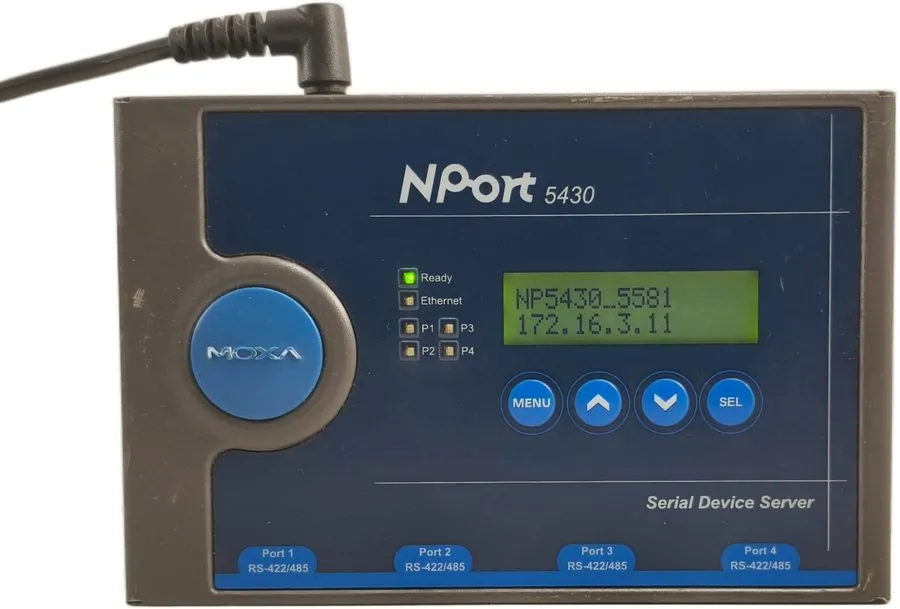 IIoT-устройство Moxa NPort 5610-16 16-Port Serial Device Server RS-232/422/485