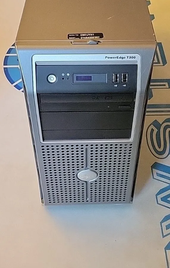 Сервер Dell PowerEdge T300 Server Intel Xeon E5345 Quad Core 20GB Ram No Drives — фото лота 1