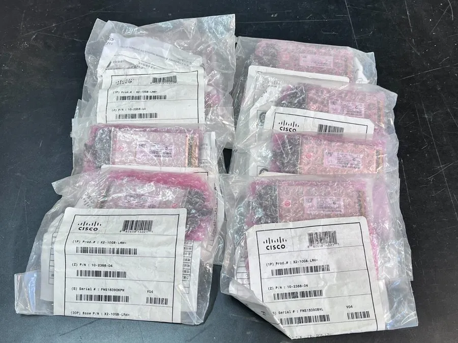 Трансивер 8x Cisco X2-10GB-LRM 10-2368-04 Transceiver Modules