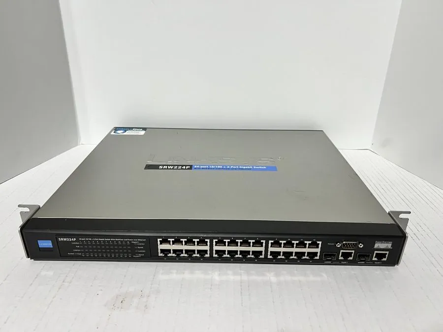 Коммутатор Linksys SRW224P 24-Ports Rack-Mountable Ethernet Switch