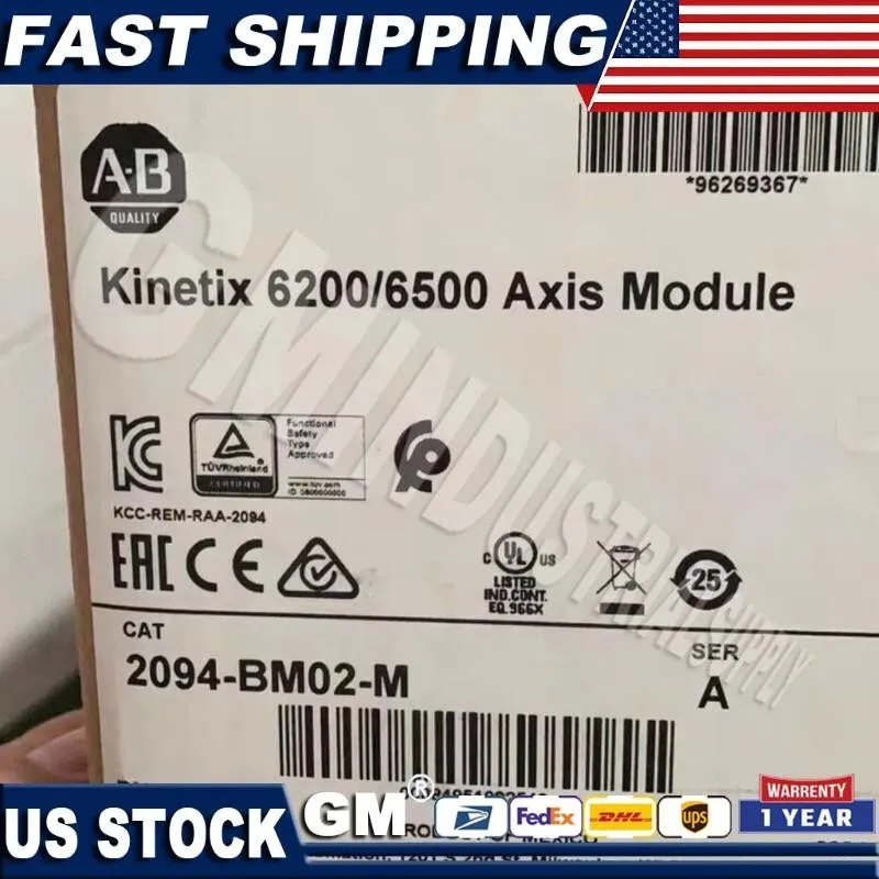 Сервопривод Allen-Bradley 2094-BM02-M Kinetix 6500 15A Servo Axis Power